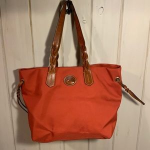 Dooney and Bourke canvas tote bag